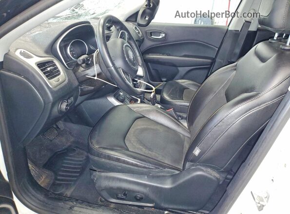 3C4NJDBB4JT241153 2018 JEEP COMPASS White Vista interior delantera