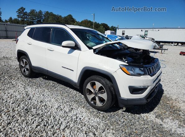 3C4NJDBB4JT245820 2018 JEEP COMPASS White Delantero derecho
