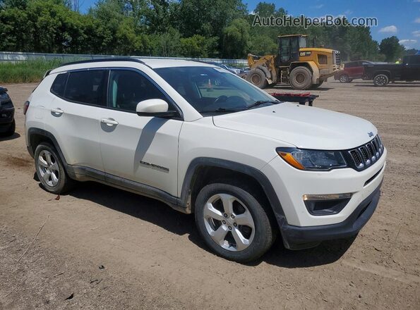 3C4NJDBB4JT261483 2018 JEEP COMPASS White Przód prawy