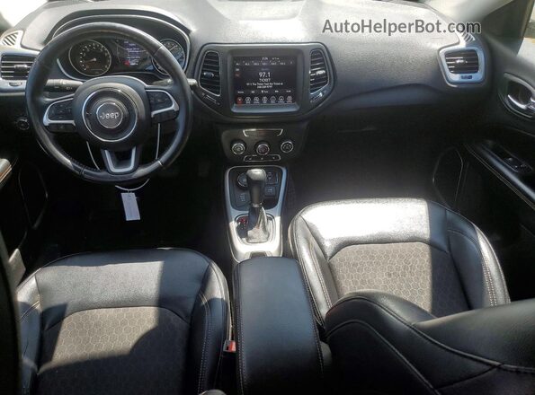 3C4NJDBB4JT261483 2018 JEEP COMPASS White Widok deski rozdzielczej