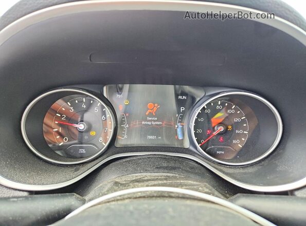 3C4NJDBB4KT755280 2019 JEEP COMPASS Серый Вид щитка приборов