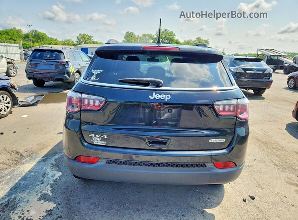 3C4NJDBB4LT153867 2020 JEEP COMPASS Black Widok z tyłu