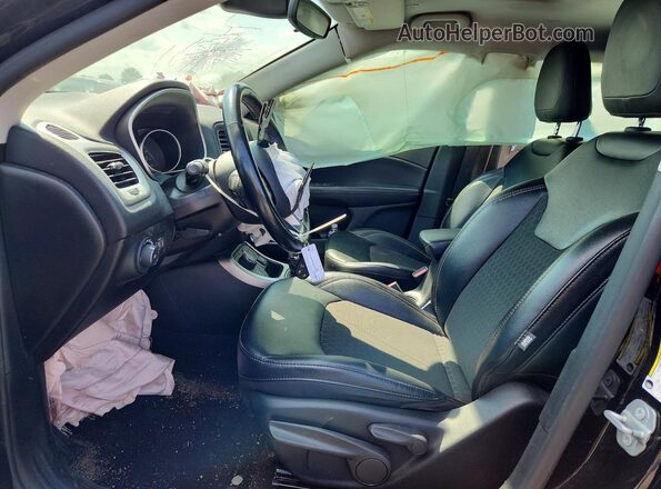 3C4NJDBB4LT153867 2020 JEEP COMPASS Black Widok wnętrza z przodu