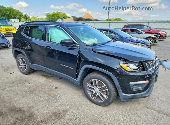 3C4NJDBB4LT153867 2020 JEEP COMPASS Black Przód prawy