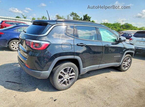 3C4NJDBB4LT153867 2020 JEEP COMPASS Black Tył prawy
