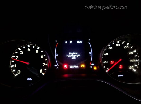 3C4NJDBB4LT158227 2020 JEEP COMPASS Black Սարքավորումների վահանակի տեսք