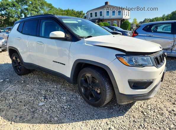 3C4NJDBB4LT173360 2020 JEEP COMPASS White Przód prawy