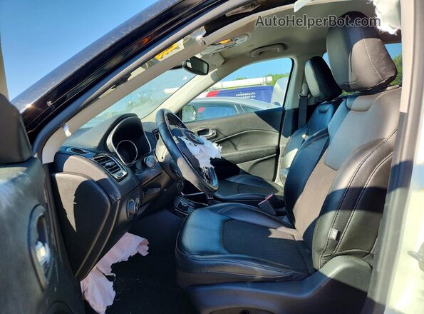 3C4NJDBB4LT173360 2020 JEEP COMPASS White Widok wnętrza z przodu