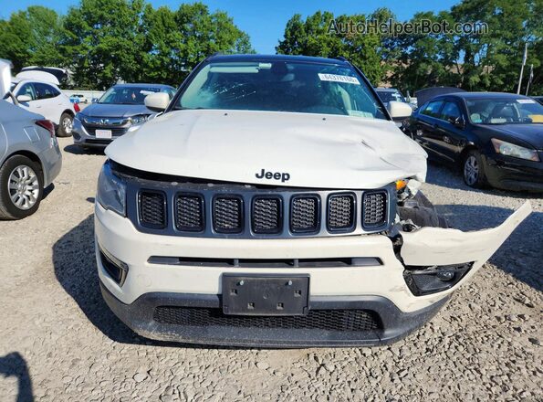 3C4NJDBB4LT173360 2020 JEEP COMPASS White Widok z przodu