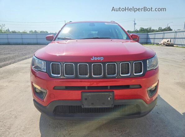 3C4NJDBB4MT512376 2021 JEEP COMPASS Red Вид спереду