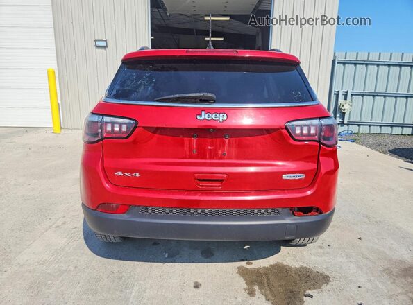 3C4NJDBB4MT512376 2021 JEEP COMPASS Red Вид ззаду