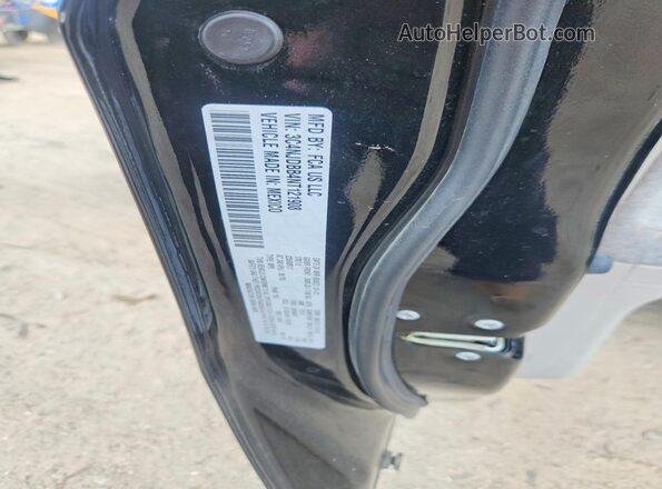 3C4NJDBB4NT121908 2022 JEEP COMPASS Black VIN კოდის სტიკერის ხედი