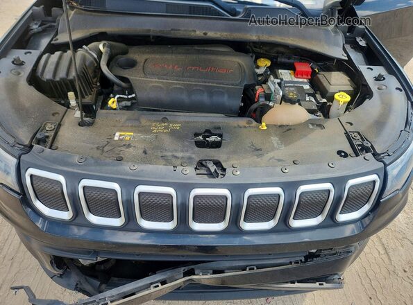 3C4NJDBB4NT121908 2022 JEEP COMPASS Black ძრავის განყოფილების ხედი
