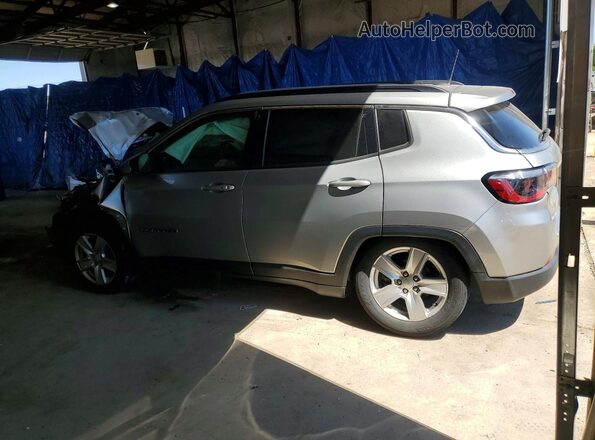 3C4NJDBB4NT207736 2022 JEEP COMPASS Silver უკანა მარცხენა