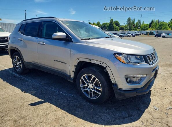 3C4NJDBB5HT616848 2017 JEEP COMPASS Серебряный Передняя правая четверть