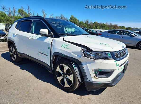 3C4NJDBB5JT178421 2018 JEEP COMPASS White Առջևի աջ