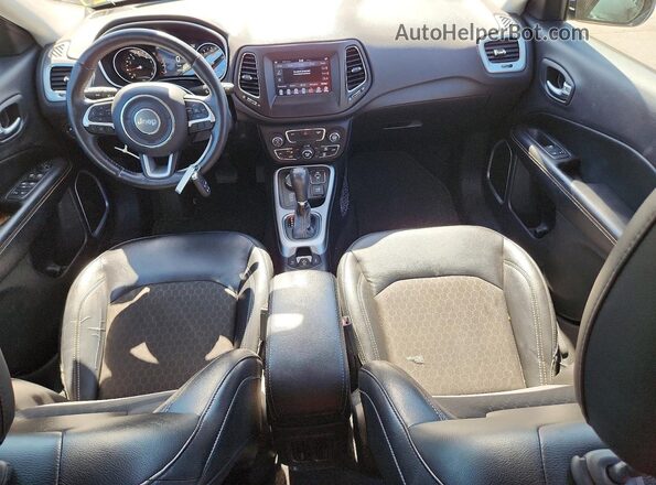 3C4NJDBB5JT178421 2018 JEEP COMPASS White Առջևի վահանակի տեսք