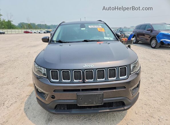 3C4NJDBB5JT179228 2018 JEEP COMPASS Gray წინა ხედი