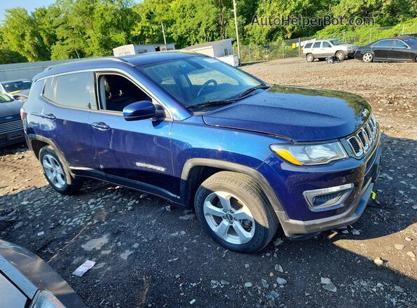 3C4NJDBB5JT397234 2018 JEEP COMPASS Blue Front right