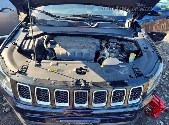 3C4NJDBB5JT397234 2018 JEEP COMPASS Blue Engine compartment view