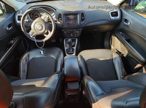 3C4NJDBB5KT653440 2019 JEEP COMPASS Black Vista del salpicadero