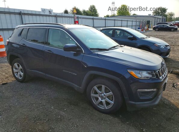 3C4NJDBB5KT835901 2019 JEEP COMPASS Blue Передня права чверть