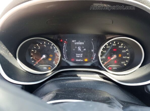 3C4NJDBB5KT839060 2019 JEEP COMPASS Белый Вид щитка приборов