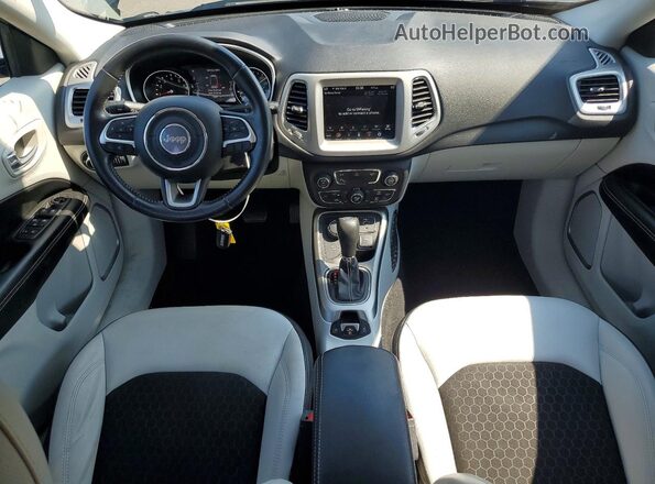 3C4NJDBB5LT238281 2020 JEEP COMPASS Gray Dashboard view