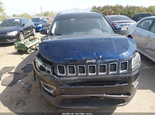 3C4NJDBB5MT555446 2021 JEEP COMPASS Blue Widok zestawu wskaźników