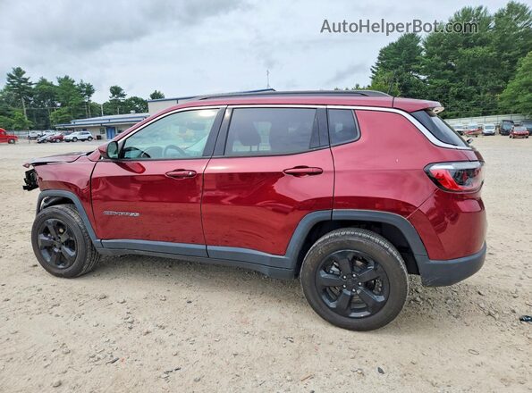 3C4NJDBB5MT569847 2021 JEEP COMPASS Burgundy Задня ліва чверть