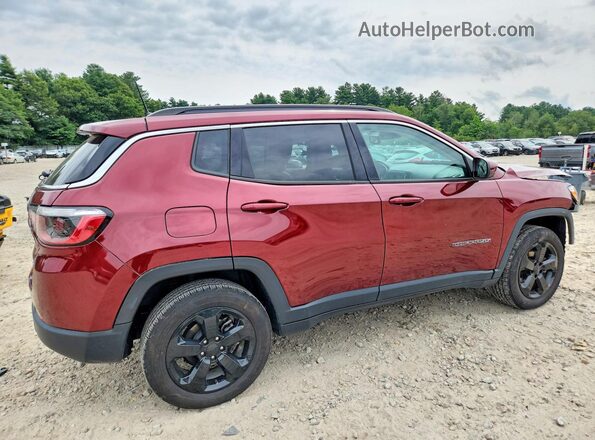 3C4NJDBB5MT569847 2021 JEEP COMPASS Burgundy Задня права чверть