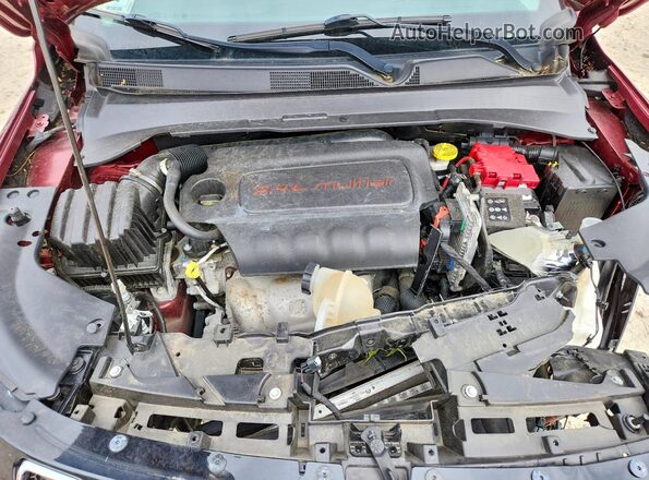 3C4NJDBB5MT569847 2021 JEEP COMPASS Burgundy Вид підкапотного простору