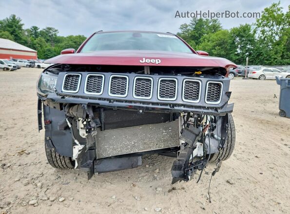 3C4NJDBB5MT569847 2021 JEEP COMPASS Burgundy Вид спереду