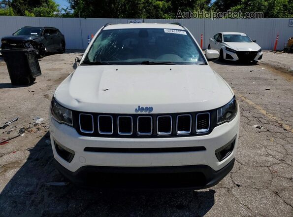 3C4NJDBB6JT139434 2018 JEEP COMPASS Белый Вид спереди