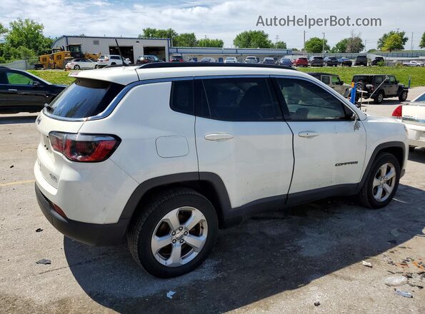 3C4NJDBB6JT139434 2018 JEEP COMPASS Белый Задняя правая четверть