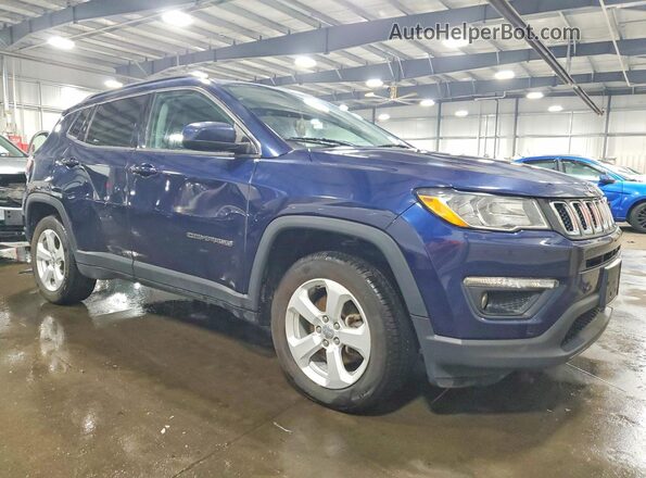 3C4NJDBB6JT147680 2018 JEEP COMPASS Blue წინა მარჯვენა