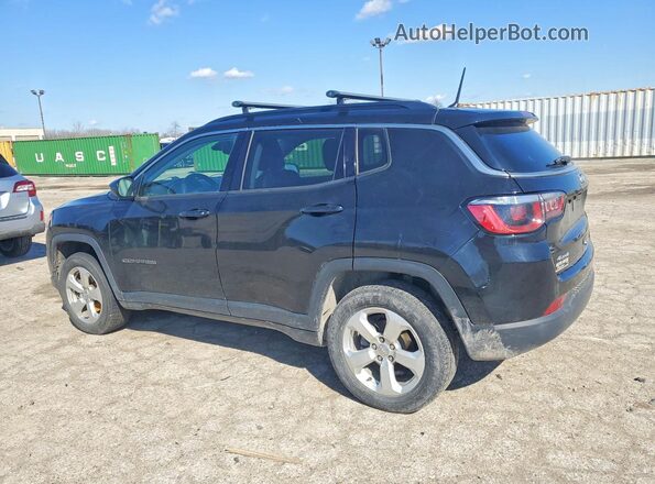 3C4NJDBB6JT155097 2018 JEEP COMPASS Черный Задняя левая четверть