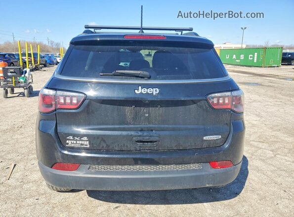 3C4NJDBB6JT155097 2018 JEEP COMPASS Черный Вид сзади