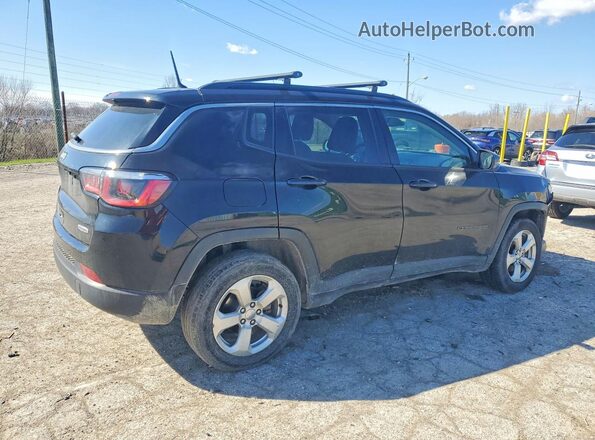 3C4NJDBB6JT155097 2018 JEEP COMPASS Черный Задняя правая четверть