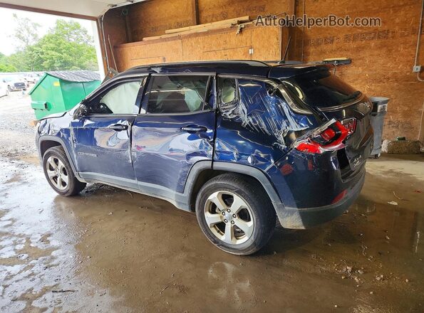 3C4NJDBB6JT160963 2018 JEEP COMPASS Blue Rear left