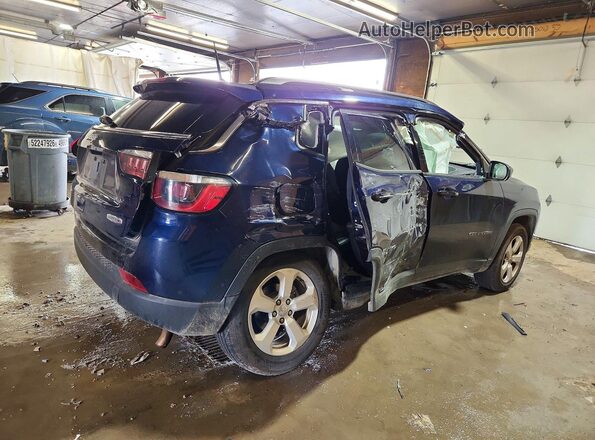 3C4NJDBB6JT160963 2018 JEEP COMPASS Blue Rear right