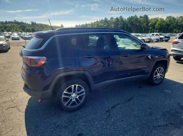 3C4NJDBB6JT168030 2018 JEEP COMPASS Blue Trasero derecho