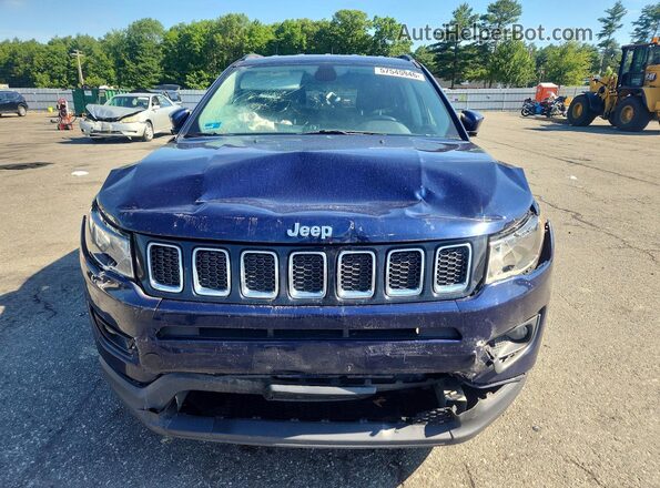 3C4NJDBB6JT168030 2018 JEEP COMPASS Blue Vista frontal