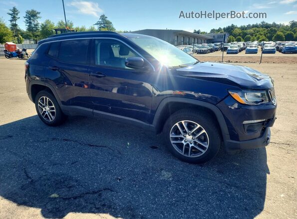 3C4NJDBB6JT168030 2018 JEEP COMPASS Blue Delantero derecho