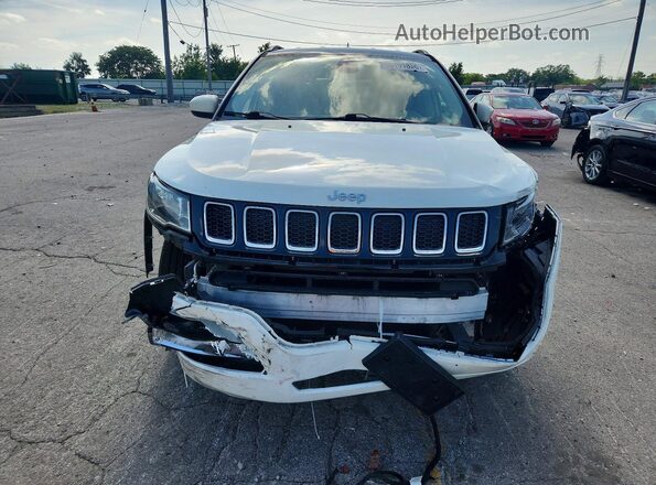 3C4NJDBB6JT192196 2018 JEEP COMPASS White Դիմացի տեսք