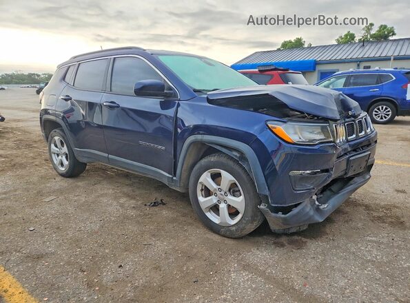 3C4NJDBB6JT232082 2018 JEEP COMPASS Blue Front right