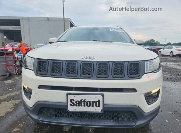 3C4NJDBB6JT283047 2018 JEEP COMPASS White წინა ხედი