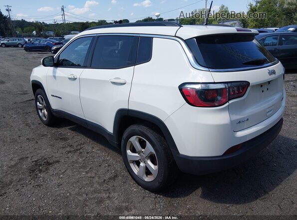 3C4NJDBB6JT314054 2018 JEEP COMPASS Белый Задняя левая четверть