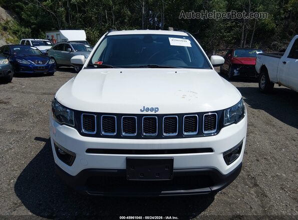3C4NJDBB6JT314054 2018 JEEP COMPASS Белый Вид щитка приборов