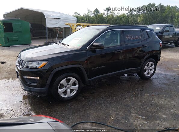 3C4NJDBB6JT315933 2018 JEEP COMPASS Black Առջևի ձախ երեք քառորդ տեսարան